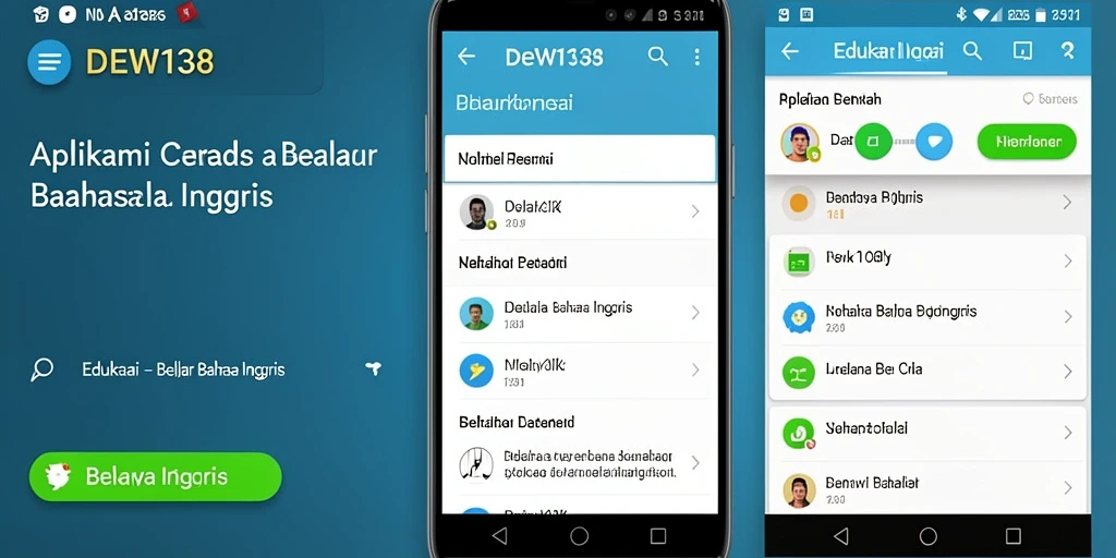 Antarmuka DEWI138 yang intuitif dan mudah digunakan.