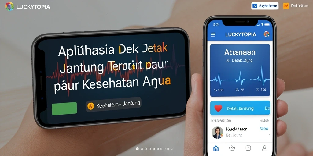Tampilan antarmuka LUCKYTOPIA yang menarik dan informatif.
