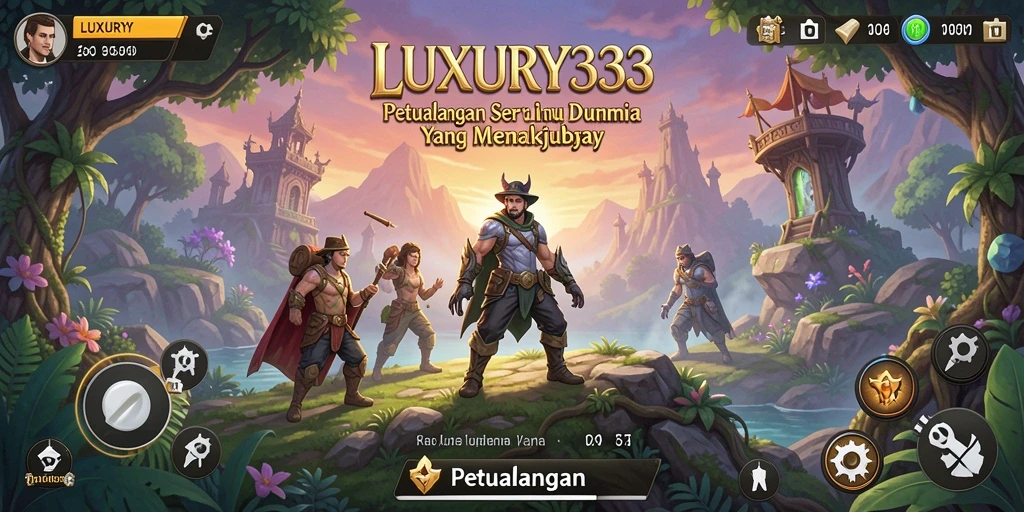 Tampilan menakjubkan dalam petualangan LUXURY333.