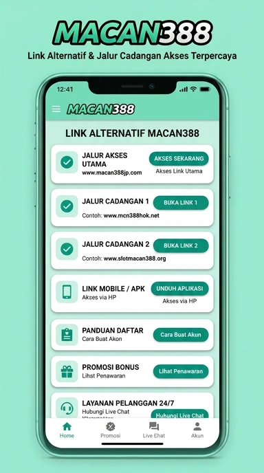 Akses Mudah ke macan388 melalui Link Alternatif