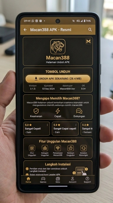 Panduan Unduh dan Instal APK macan388 Resmi